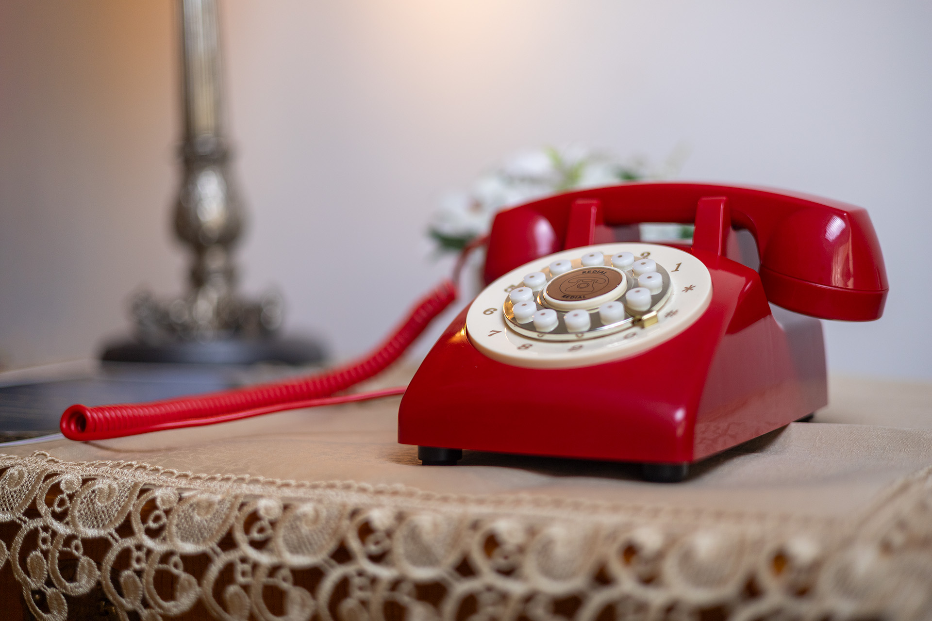 Tlefonos Vendégkönyv, retró telefon